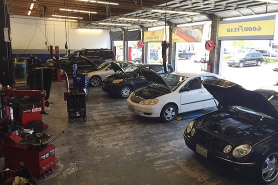 Automotive Repair Garage in Aliso Niguel - Interior